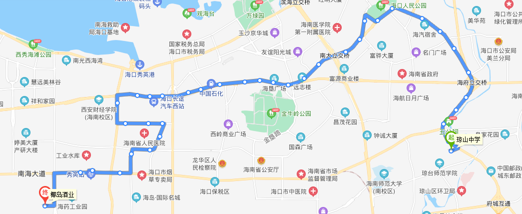 海口公交1路