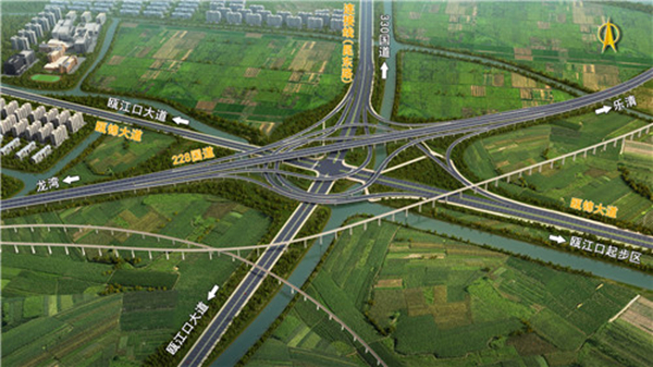  p>228国道洞头灵昆段工程属于新增228国道温州段的最重要组成部分,并