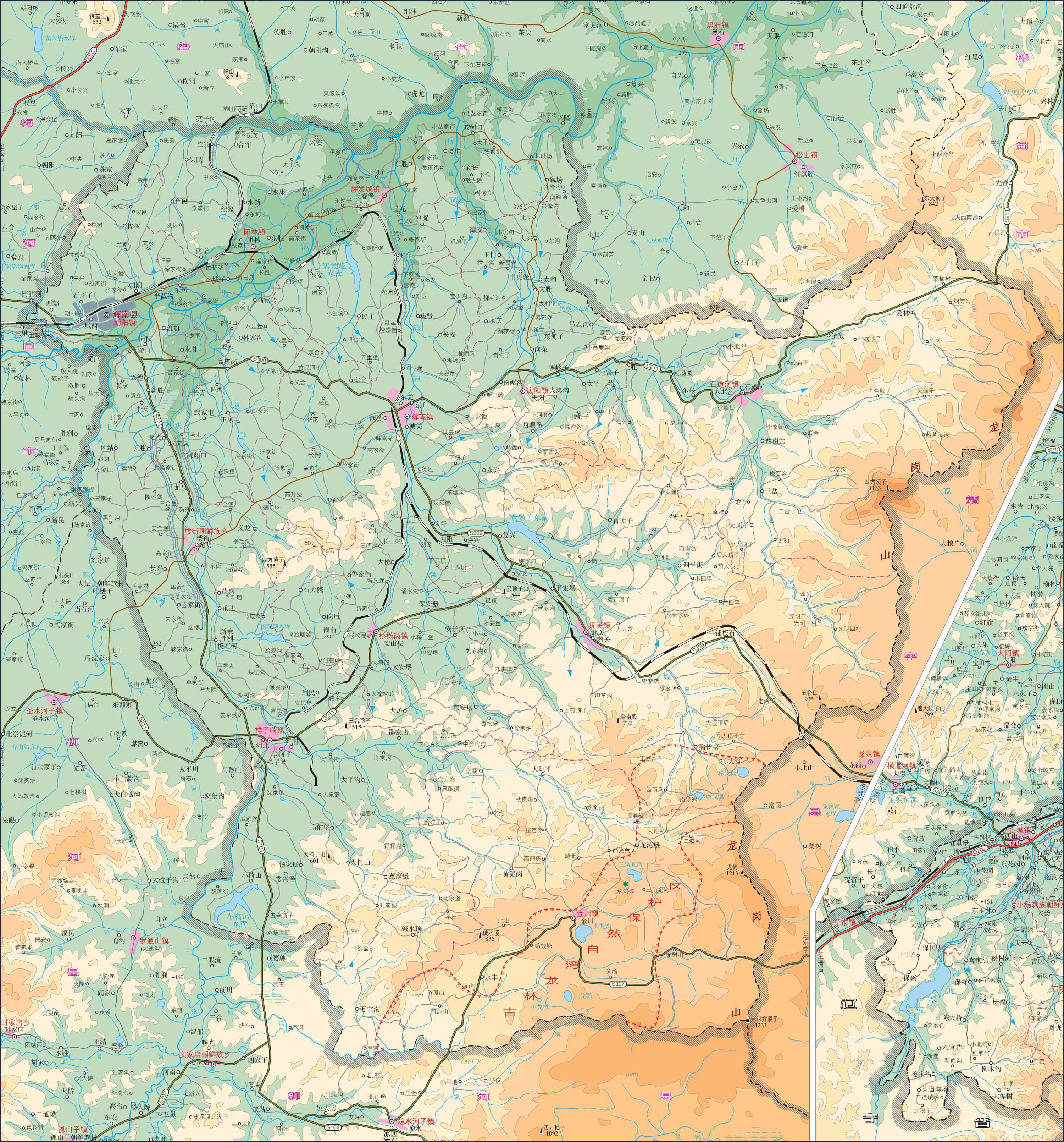  p>辉南地处 a target="_blank" href="/item/吉林省/129609" data