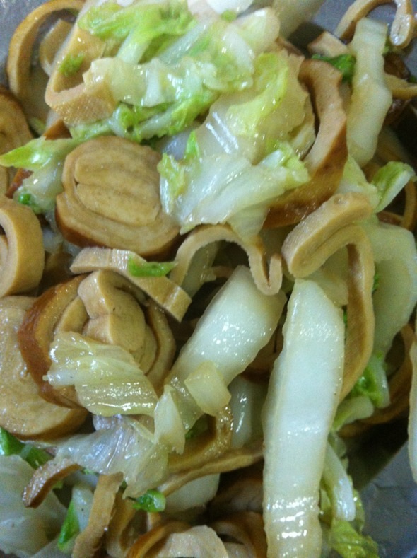 白菜素鸡