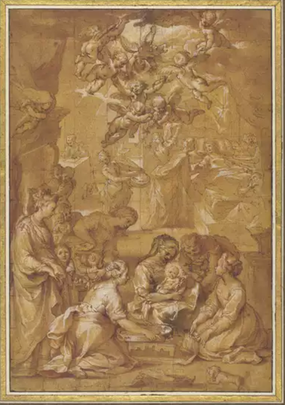salimbeni(1568年—1613年),是一位意大利画家,代表作品有《天使报喜
