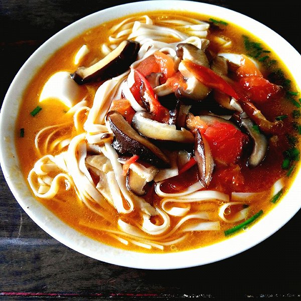 番茄香菇面