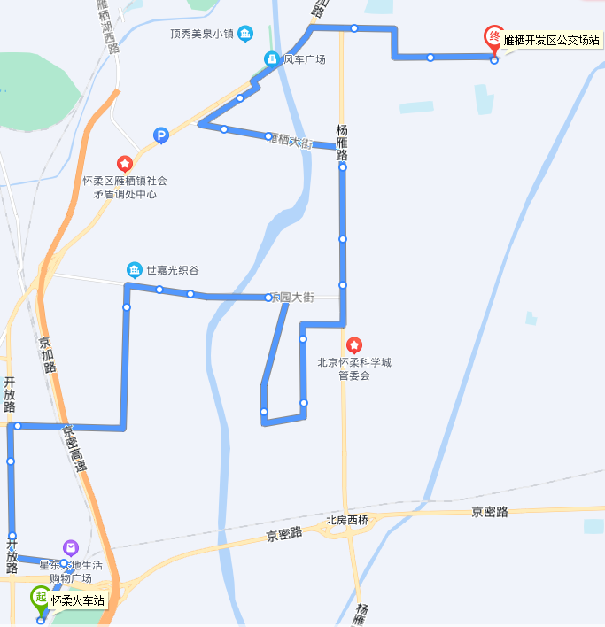 北京公交h79路
