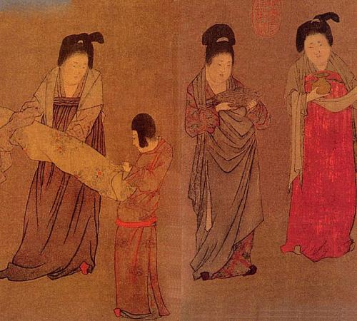 《挥扇仕女图》虽浓墨重彩，但却透露着沉重的惆怅之情_百科TA说