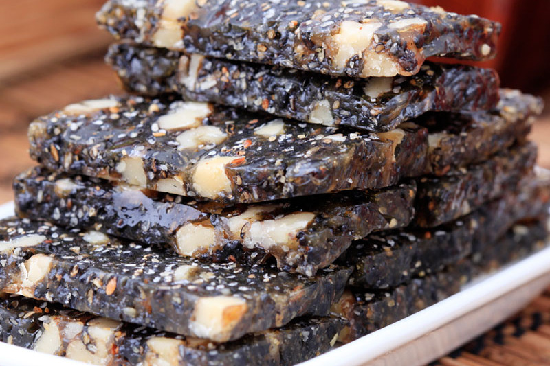 黑芝麻核桃软糖