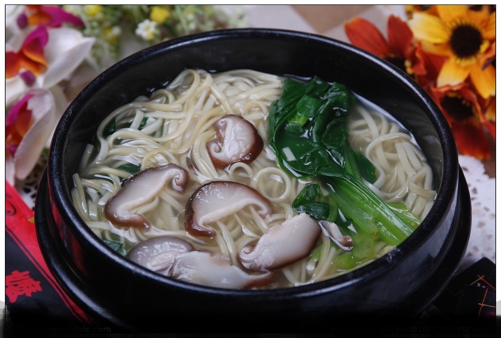 香菇青菜面