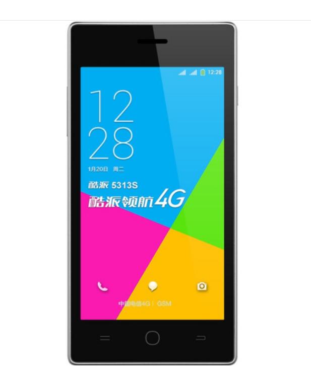  p>酷派 5313s是一款白色的触屏智能安卓手机,于2015年上市,操作系统