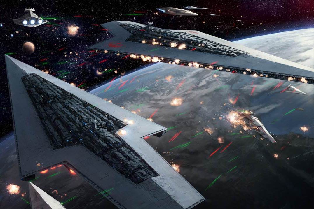  p>歼星舰(star destroyer,旧译为灭星者,帝国战舰,星际驱逐舰)这一