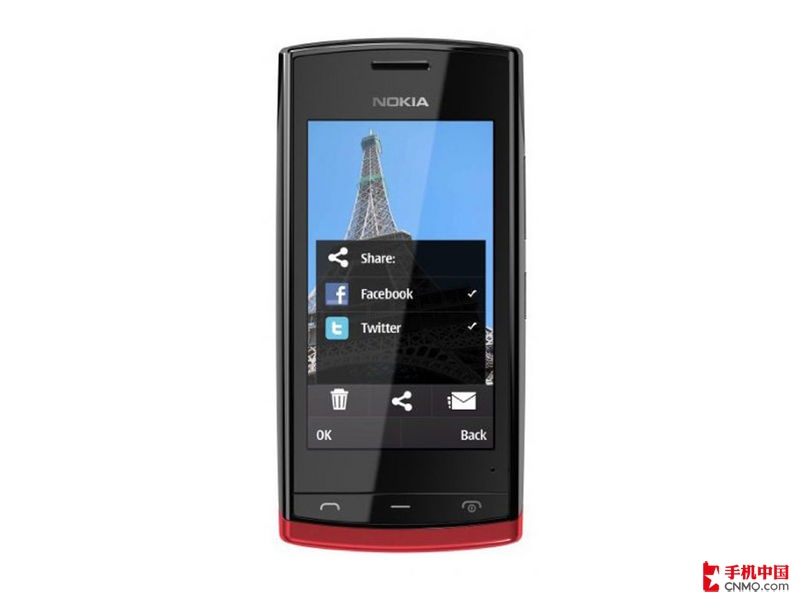  p>诺基亚500是诺基亚公司于2011年8月1日发布的智能手机,该机搭载