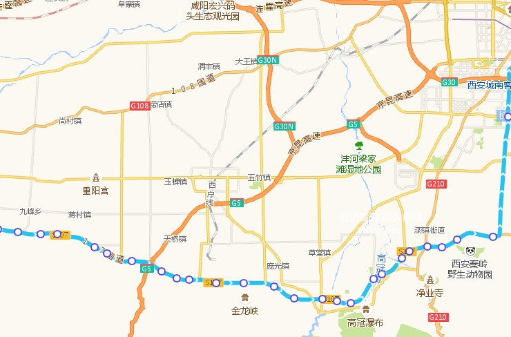 旅游2号线是一辆属于西安市公共交通总公司第五公司九车队管辖的公交