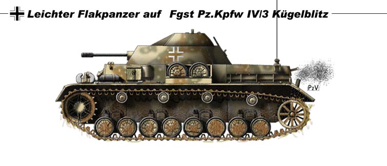 德国球形闪电"30mm四号对空坦克