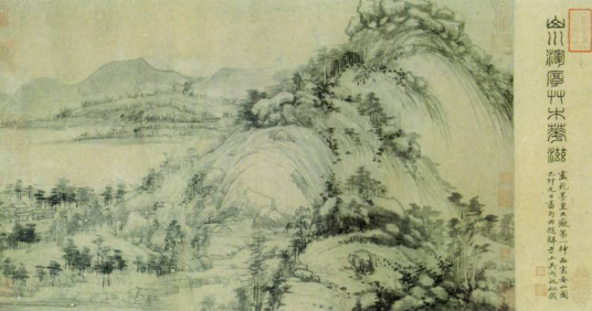 富春山居图（元代黄公望创作纸本水墨画）_百度百科