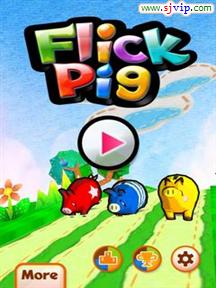  p>《猪猪赛跑 flick pig》是一款娱乐休闲的动作小游戏,游戏大小为