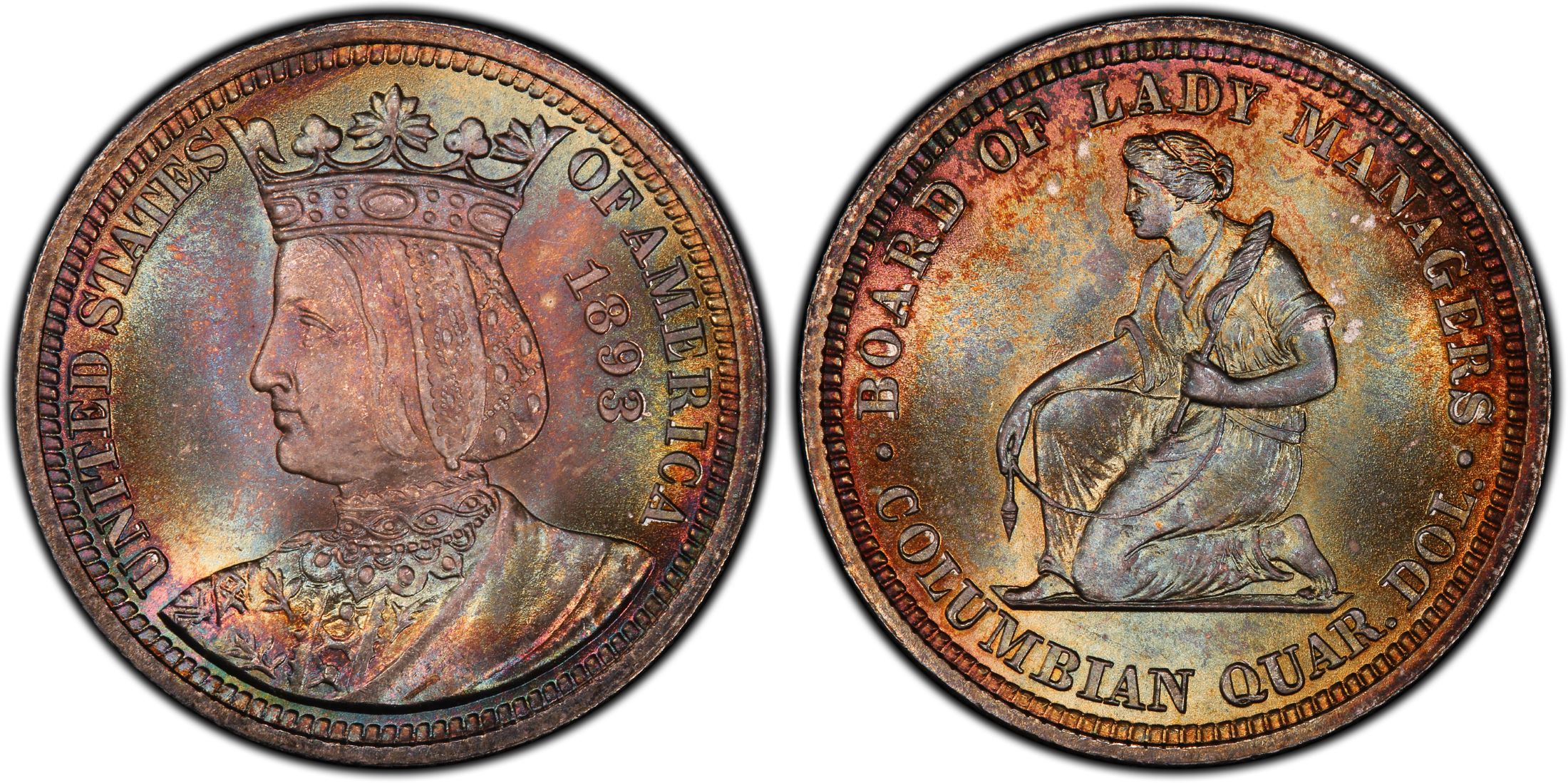 伊莎贝拉25美分硬币