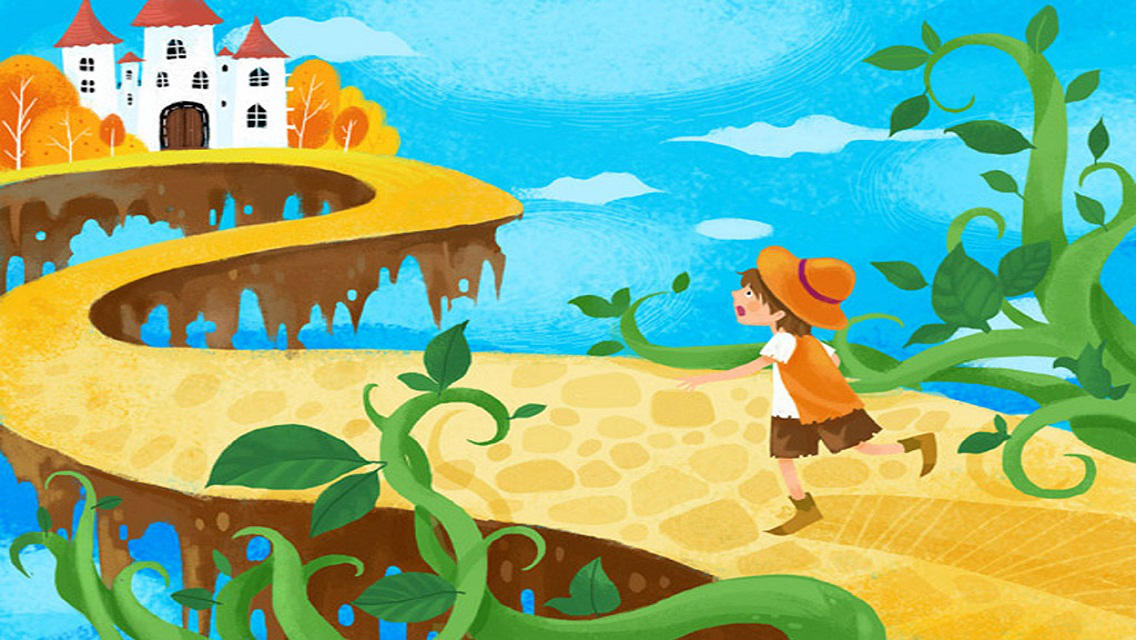 童话盒子·有声双语绘本:杰克与魔豆