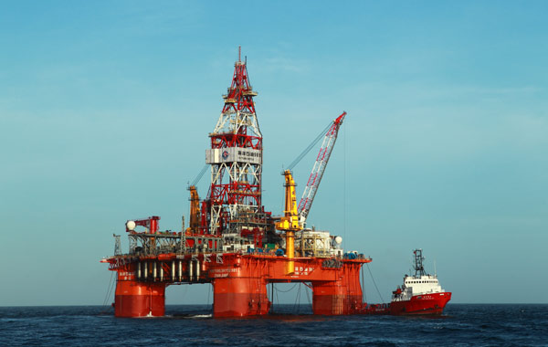 981深水半潜式钻井平台