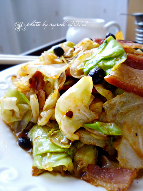 香辣培根圆白菜