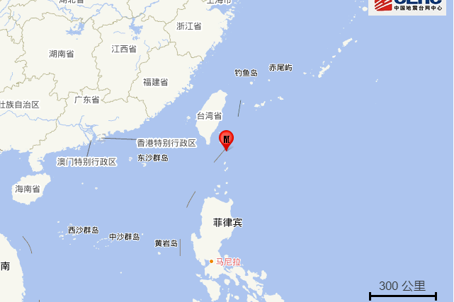 2022年1月19日巴坦群岛海域4.8级地震