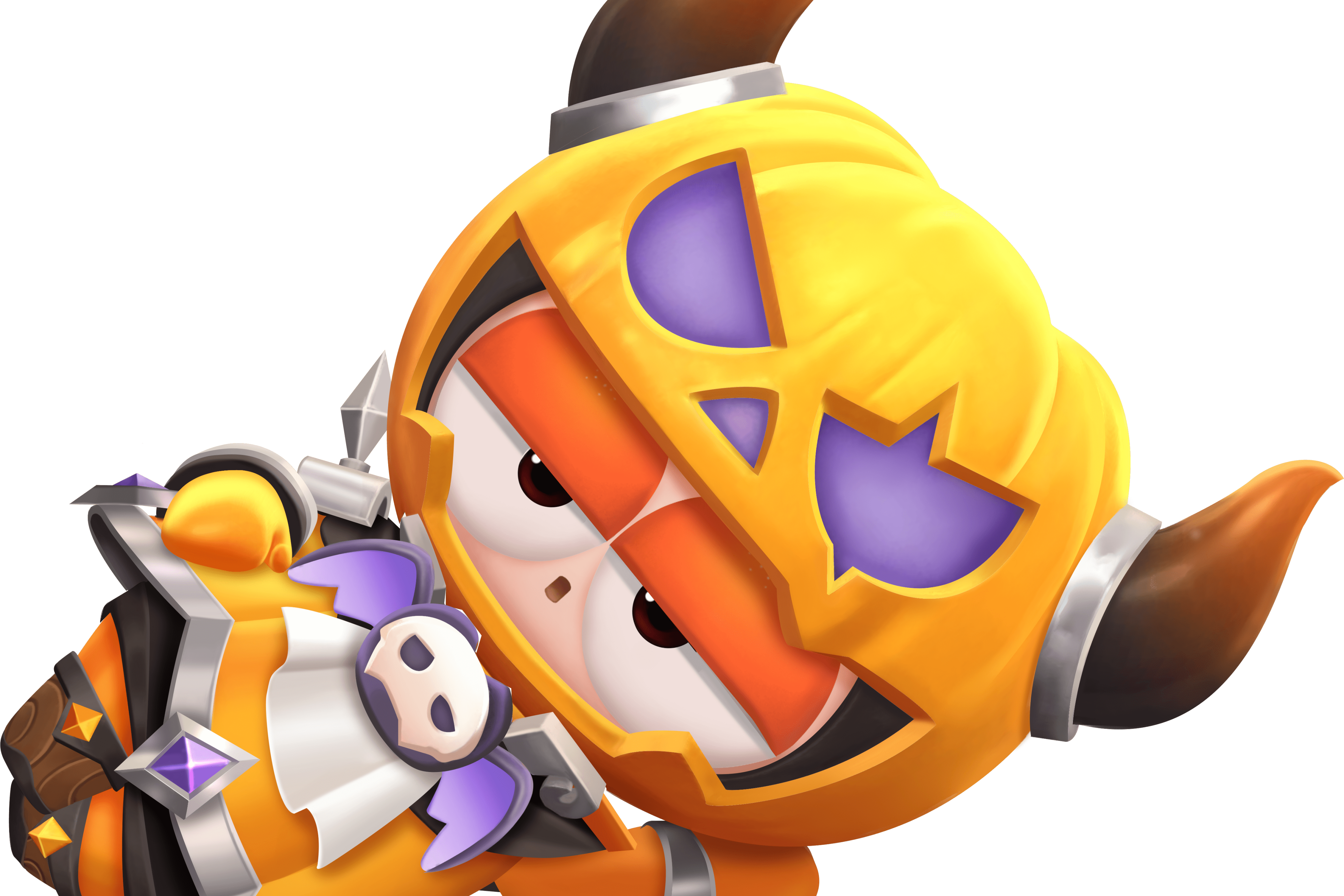  p>南瓜怪客宝宝,游戏《跑跑卡丁车》中的传奇车手. /p>