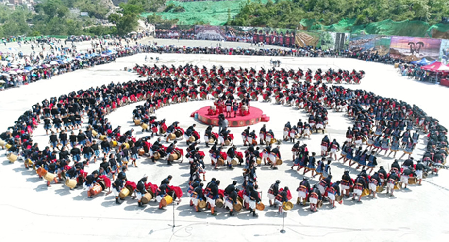  p data-id="gn590bg1m8">铜鼓舞(南丹勤泽格拉),广西壮族自治区 a