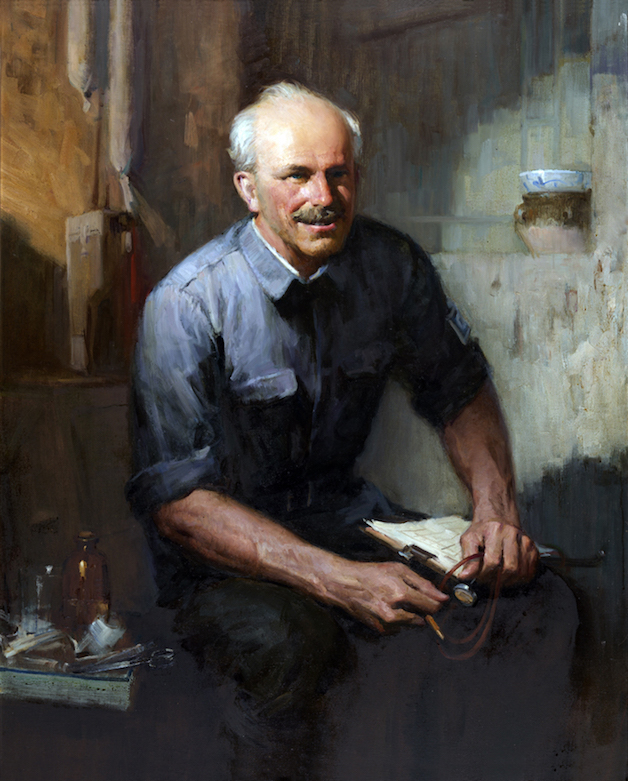  p>《满腔热忱》是汤小铭1974年&nbsp;创作的油画作品,规格112cm×89