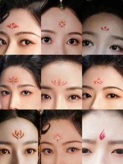 花钿（中国古代妇女脸上的饰品）_百度百科