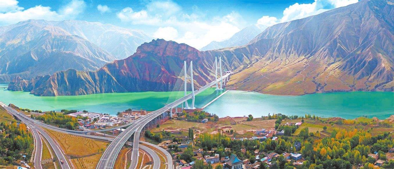 青海哇加滩黄河大桥