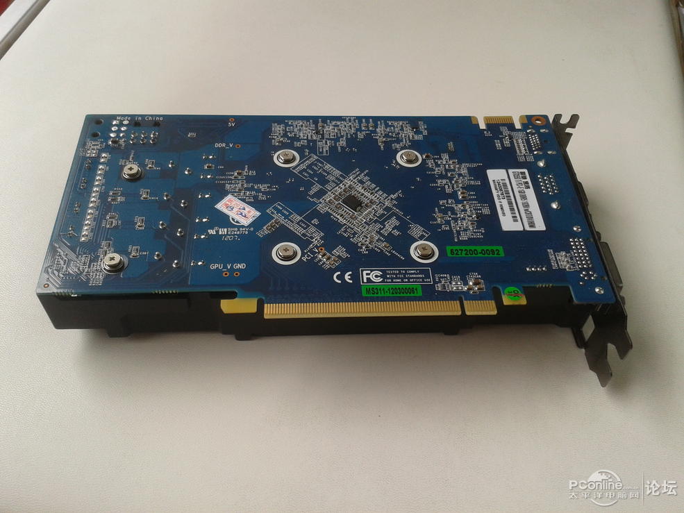 影驰gtx550ti黑将