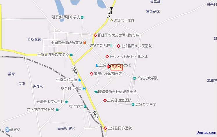 href="/item/进贤县/921502" data-lemmaid="921502">进贤县 /a>县城