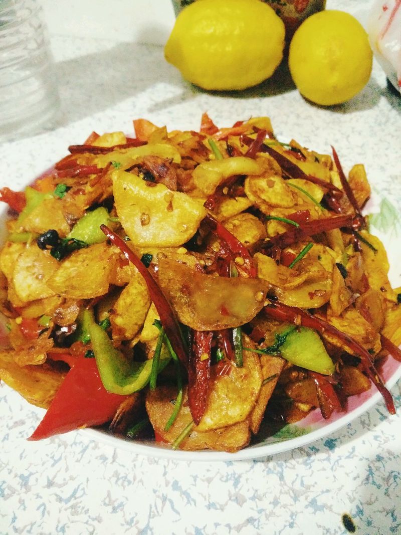 豉香干炒土豆片