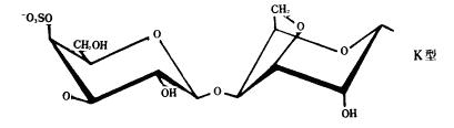  p>卡拉胶(carrageenan)是一种亲水性胶体,又称为麒麟菜胶,石花菜胶