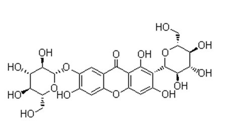  p>新芒果苷是一种化学品,分子式是c25h28o16. /p>