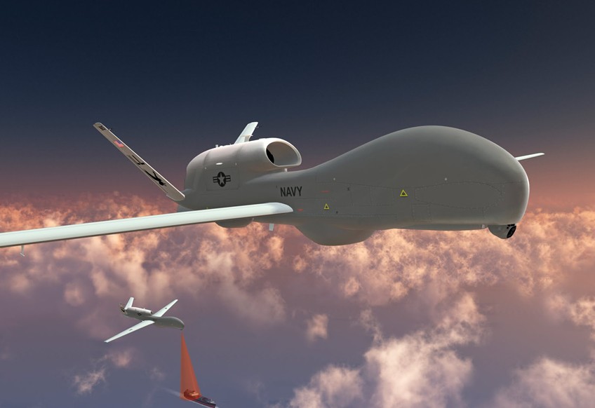 "人鱼海神"无人驾驶侦察机