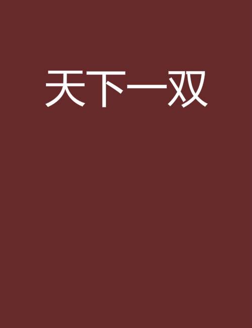 天下一双_百度百科