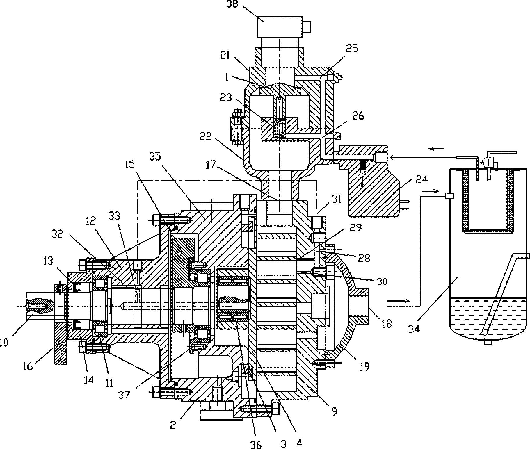 一种涡旋式空气压缩机