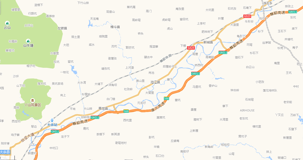 大余县池江镇
