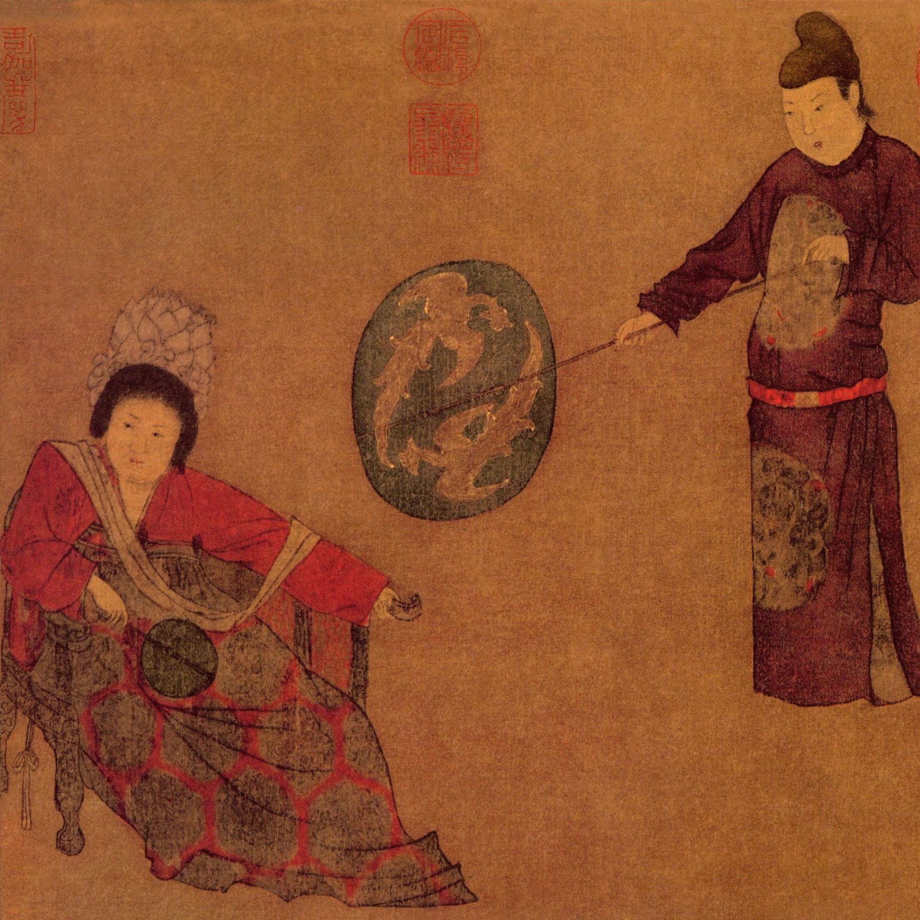 挥扇仕女图（周昉创作的国画）_百度百科