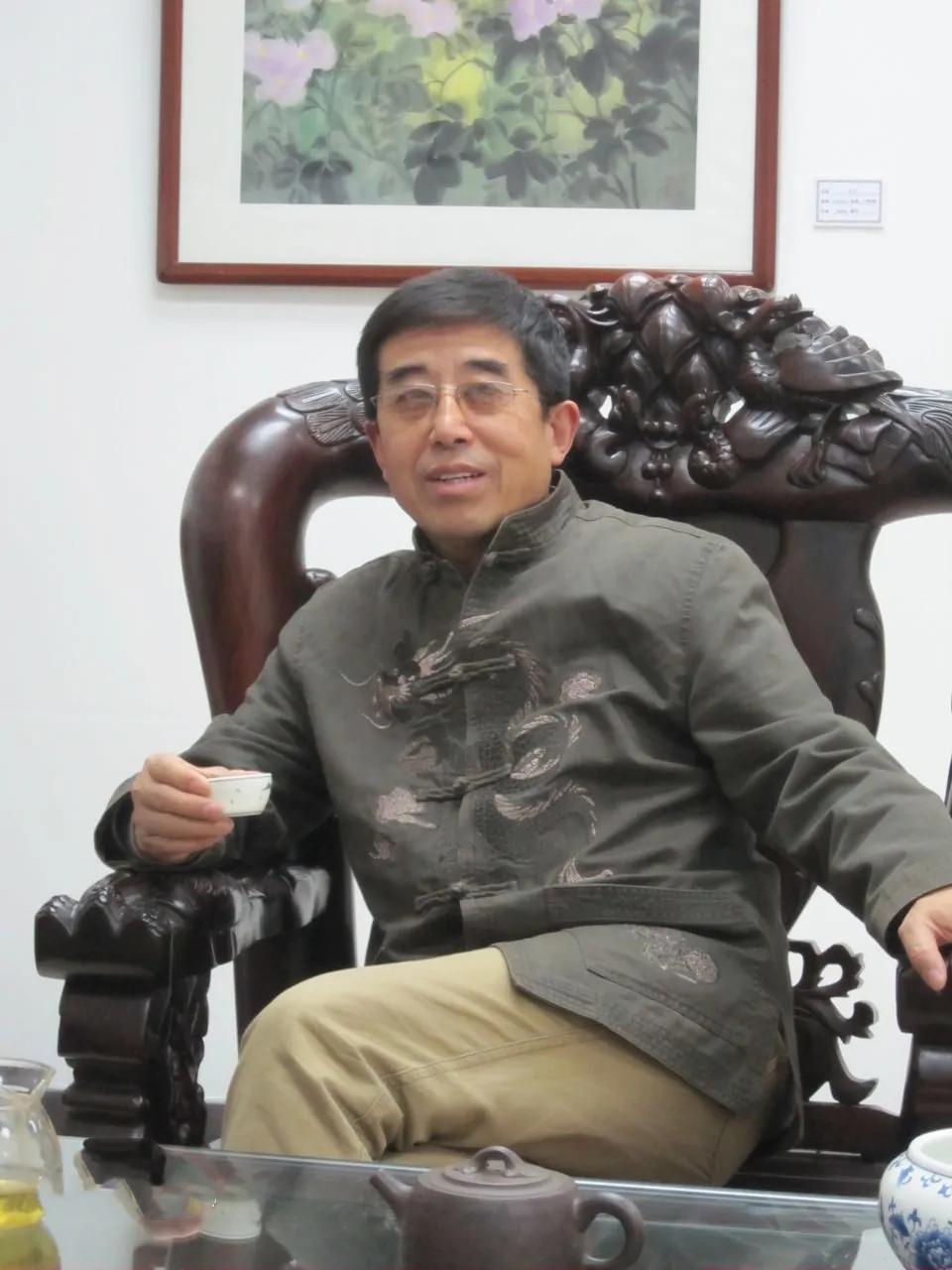  p>陈文彬,号三溪堂主人.中国国家画院高慧民工作室画家,现居北京.