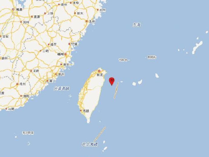 2020年6月29日中国台湾宜兰县海域4.7级地震