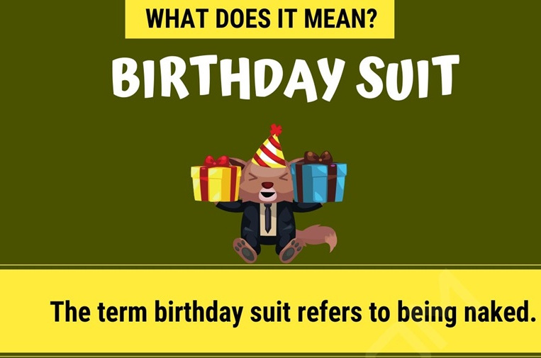 birthday suit