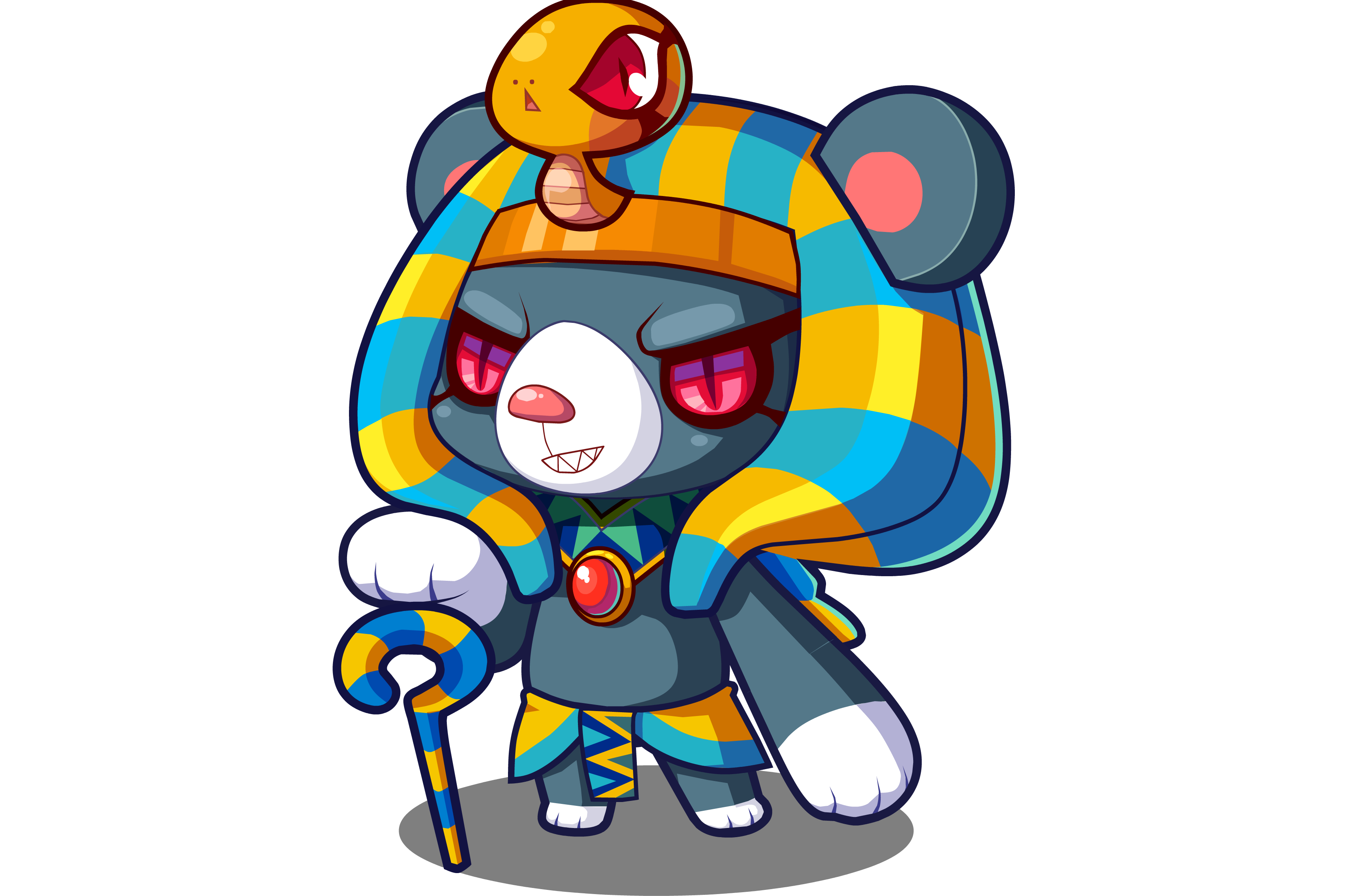  p data-id="gn3htu16h0">小熊族长,游戏《洛克王国》中的宠物,由小熊