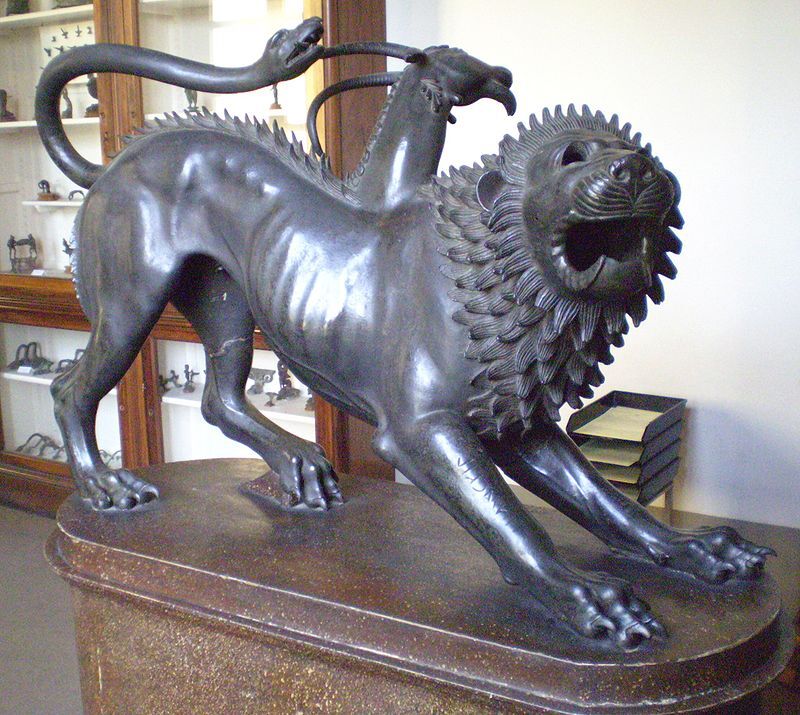 奇美拉(chimera),是 a target="_blank" href="/item/古希腊神话