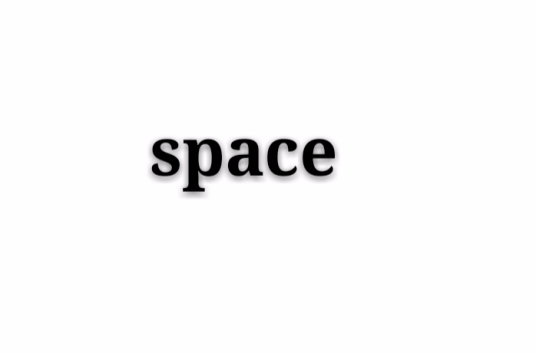 space（英文释义）_百度百科