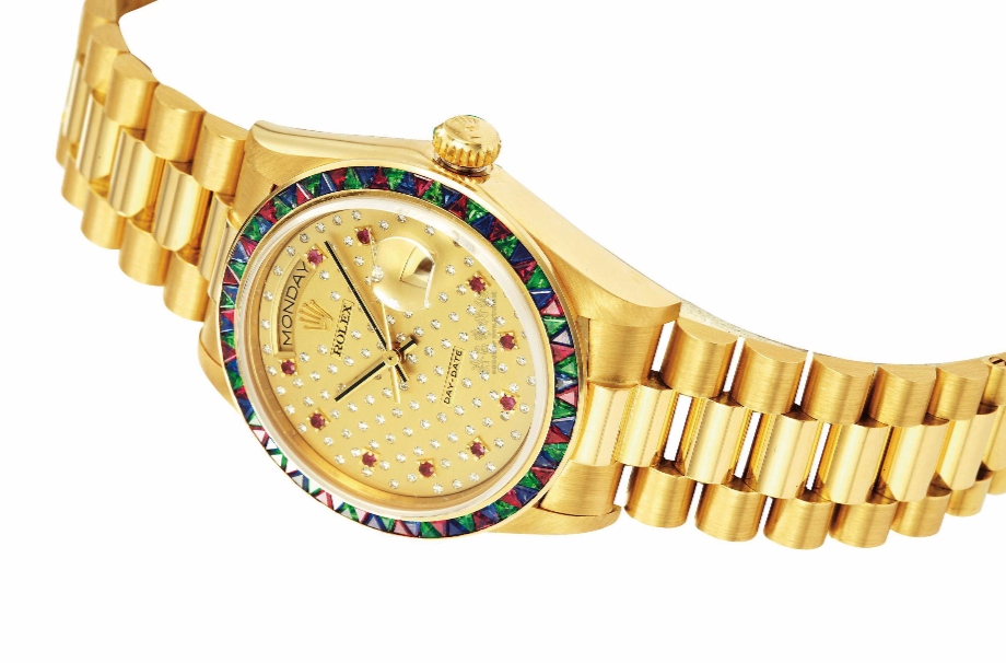 劳力士钻石黄金腕表系列