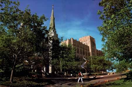 <p>罗格斯大学校景