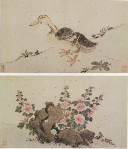 沈周《花鸟册》