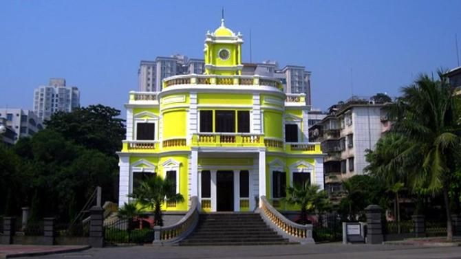  p>广州湾法国公使署在广东省湛江市霞山区海滨路,建于清光绪二十九年