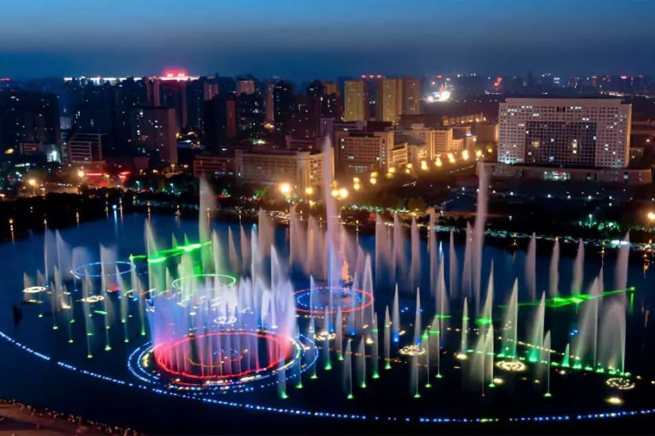 洛阳南湖音乐喷泉