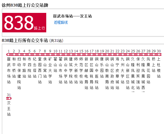838路是徐州市的一条 a target="_blank" href="/item/公交线路">公交