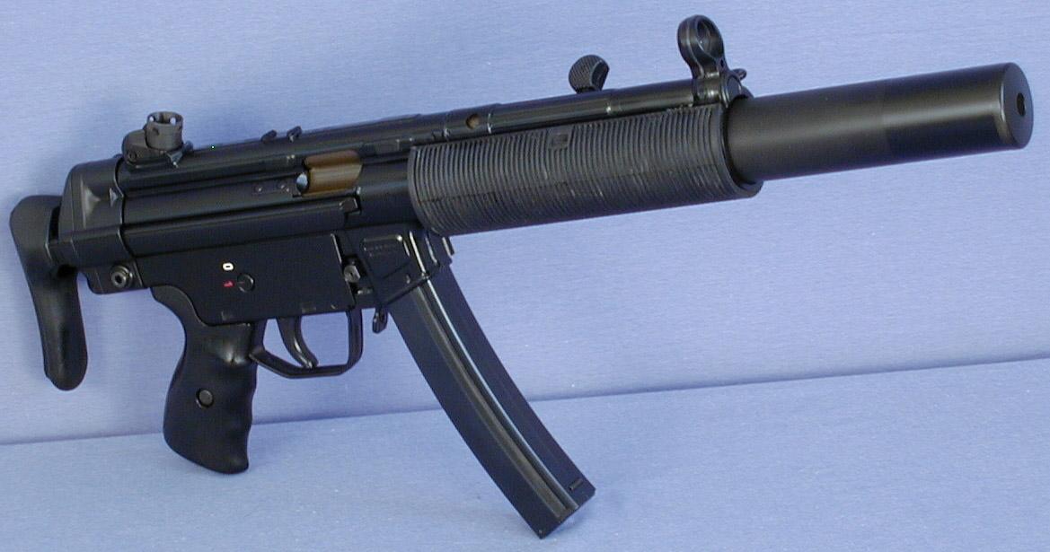 mp5sd冲锋枪